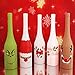 Holiday Gear Christmas Wine Bottle Covers & Xmas Decorations Wine Skin ~ Unique Christmas Wine Decor ~ Set of 5 ~ Better Than Wine Labels & Wine Stickers ~ Great for Liquor & Wine Gift Exchanges