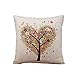 Clearance!Pillow case,Canserin Linen Square Throw Flax Pillow Case Decorative Cushion Cover 18 18inch