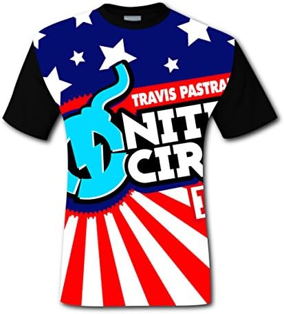 kiff Men's 3D Printed Nitro Circus Live Short Sleeve T-Shirt Tee