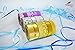 Washi Tape set 18 rolls by Tanpopo Art -Metallic Collection | Sparkle shimmer glitter gold tapes for Christmas holiday