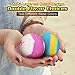 WRAHITO Large Bath Bombs Gift Set,Natural Bath Bomb,Add Aromatherapy Essential Oils,Lush Fizzy Spa to Moisturize Dry Skin,Perfect Handmade Birthday Gift for Women,Girlfriend and Kids, 2 x 5.0 oz