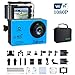 WIFI Action Camera Waterproof Cameras - HD 1080P Underwater Camera Diving 98FT Camcorder with 19PCS Accessories for Kids, Snorkeling, Motorcycle, Bike, Helmet, Car, Ski and Water Sports