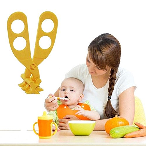 image for RED SHIELD Baby Food Scissors - Multifunction Baby Food Cutting, Crush