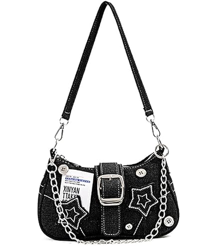 Amazon.com: Aunewrick Star Shaped Gothic Backpack Star Purse with