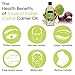 Soulflower Castor Oil -100% Pure Tropical Indian Coldpressed Oil - Boosts Growth for Eyelashes, Eyebrows, Hair 6.77 fl. Oz. Hexane Free with - BONUS portable travel friendly Spray