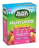 Black Forest Fruit Snacks Fruity Layers, Fruity Trio, 0.8 Ounce Bag (Pack of 40) Package may vary