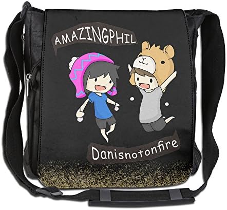 Dan Phil Danisnotonfire Unisex Adjustable Casual Bag