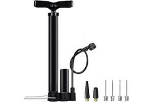 SZSHIMAO Portable Bike Floor Pump, Multi-Purpose Bicycle Pump with Presta & Schrader Valves, Cycling Floor Pump for All Bike 