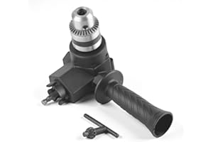 EIMSOAH Power Right Angle Drills, Right Angle Drill Attachment Kit Bend Extension Accessory, 90 Degree Professional Cordless Drill Narrow Space Repair Tool Electric Corner Device