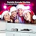 ARCHEER Mini Karaoke Machine Power Amplifier Digital Motorcycle Stereo Amplifier Music Player with Remote Control, Support FM/ MP3/ MP4/ SD/ USB/ DVD for Auto Car/ Boat/ Motorcycle/Home