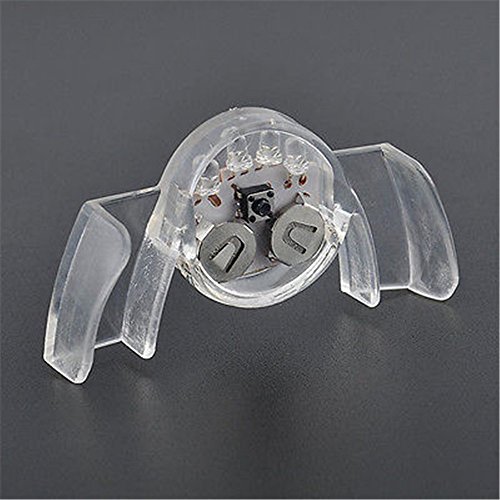 CL For Halloween Makeup Party RGB Vampire Glow Braces Flashing Teeth Stick LED RGB KTV Nightclub Flash Dental Lamp