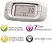 PINGKO Walking 3D Pedometer,7 Days Memory, Extremely Accurate Step Counter, Distance/Calorie Counter, Daily Target Performance Monitor, Activity Fitness Tracker Pocket Pedometer -White