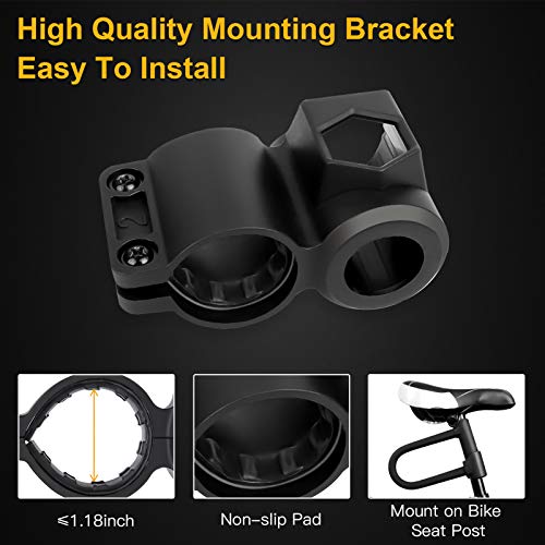 UBULLOX Bike U Lock Heavy Duty Bike Lock Bicycle U Lock, 16mm Shackle and 4ft Length Security