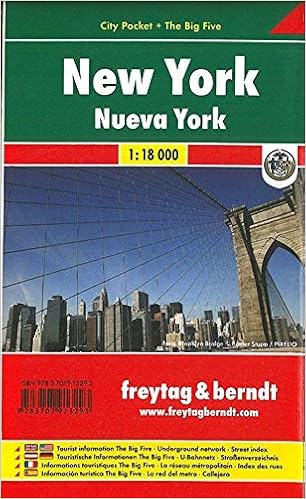 New York Stadtplan 1 18 000 City Pocket The Big Five Freytag Berndt Stadtplane Amazon De Freytag Berndt Und Artaria Kg Bucher