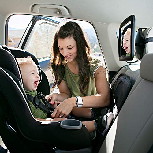 Magnelex Baby Car Mirror for RearFacing Infants and Toddlers. Wide