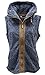 i5 Women's Sherpa Fleece Zip Up Hidden Hood Vest