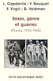 Sexes, genre et guerres (France, 1914-1945) by