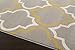 Modern Moroccan Trellis Gray-Yellow 5' X 7' Area Rug