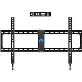 Mounting Dream Fixed TV Wall Mount Low Profile TV Bracket for 42-90 Inch TV | Flush TVs Mount for Space Saving, Wall Mount TV Bracket Fits 16", 24", 32" Studs, Max VESA 800x400mm and 132lbs MD2361-32