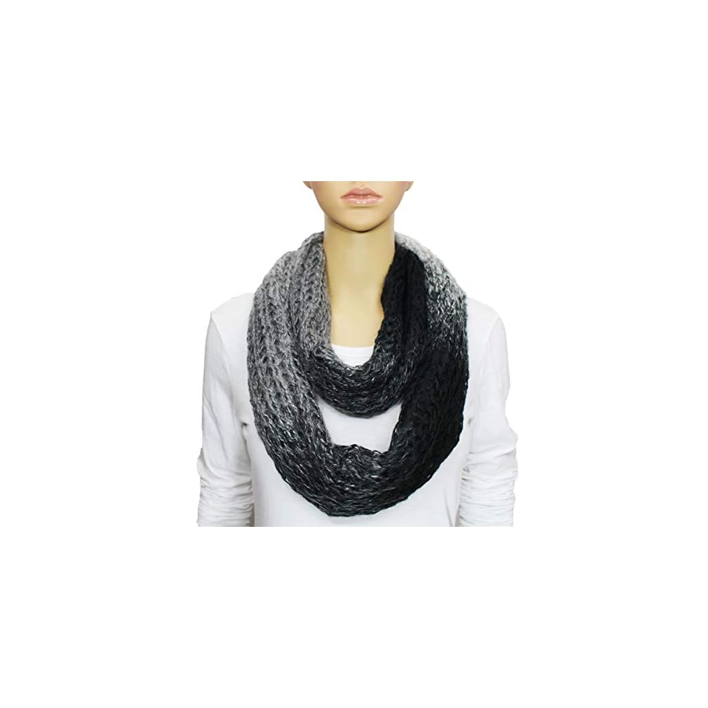 Infinity Scarf for Women by Silver Fever Fashionable Elegant & Soft Woven Infinity Loop