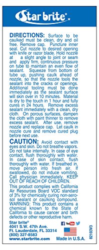 Star brite Marine Silicone Sealant - Blister