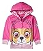 Nickelodeon Toddler Paw Patrol Character Big Face Costume Zip-up Hoodies (5T, Sky)