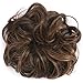 2pcs Hair Bun Extensions Wavy Curly Messy Donut Chignons Hair Piece Wig Hairpiecethumb 3