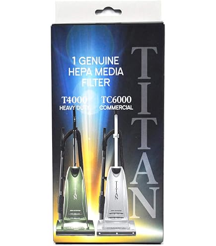 Titan Upright Vacuum Belt- For Titan Models T4000, TC6000 -Flat Belt 2 Pack (T4-B2