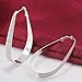 NYKKOLA 925 Sterling Silver Fashion Classic Big Hoop Drop Dangle Earring, Style3