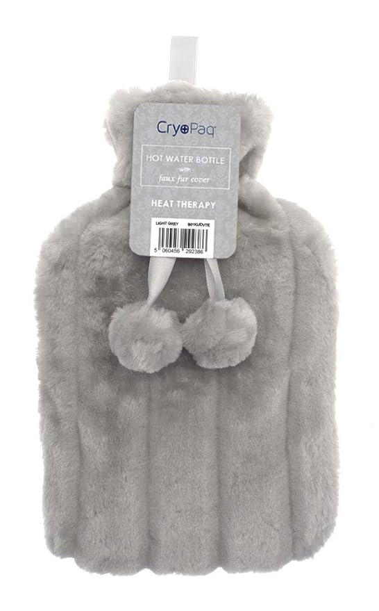 Cryopaq Luxury Hot Water Bottle with Best Plush Faux Fur Cover 2L 2