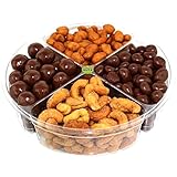Premium Gourmet Nuts Gift Basket, Assorted Healthy Mix, Fresh and Roasted.