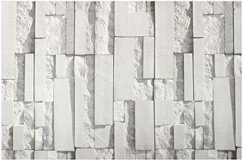 ThanaphatShop Brick Pattern 3D Textured Non-woven Wallpaper Sticker Background Home Decoration
