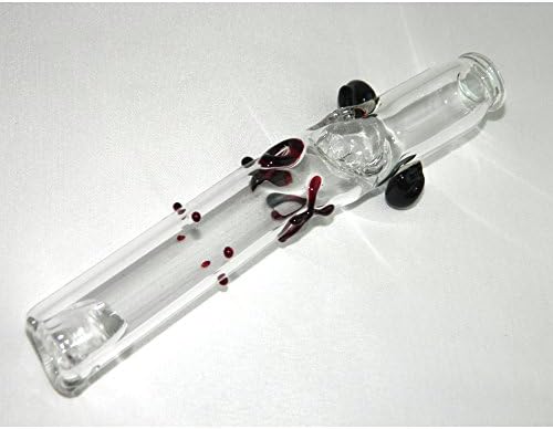 Glass Straight XOXO Incense Holder
