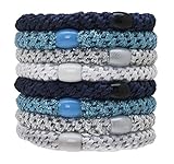 L. Erickson Ponytail Holders - Set of Eight