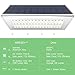 WBESEV Solar Lights Outdoor 1100 Lumens (Max) 48 LED Motion Sensor Light Aluminum Alloy Housing Waterproof Wireless for Outdoor Security Garden Yard Wall Light (48 LED Radar 2018 New Version)