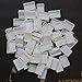 FCLUB Plastic Empty Watercolor Paint Pans - 100pcs Full Pans Watercolor Empty