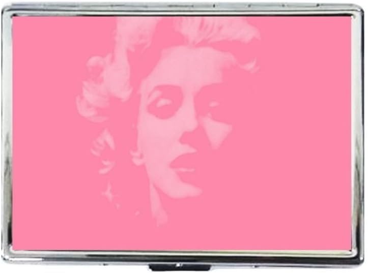 Marilyn Monroe Custom Personalized high quality Silver big Cigarettes Case box - By