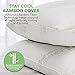 Essence of Bamboo Derived Rayon Pillows - The Original Premium Hypoallergenic Down Alternative Fiber Pillow - Designed and Filled in USA (Queen 2-Pack) Best Sleep Ever