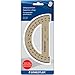 Staedtler(R) Semicircular 6in. Protractor, Clear