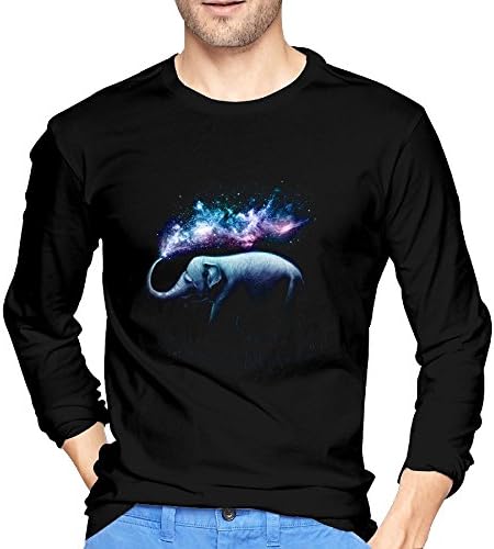 Elephant Splash Man's Long Sleeve T Shirts Juniors Retro 90s