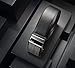 Mio Marino Classic Ratchet Belt - Premium Leather - 1.38 Wide - Adjustable Buckle - Woodland - Jet Black - Adjustable from 28