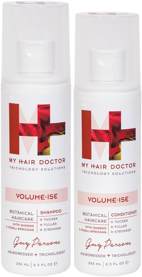 MY HAIR DOCTOR Volume-ISE Shampoo & Conditioner Set 250ml 200ml Fine Thinning