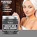 Purest Naturals Dead Sea Mud Mask - Best Facial Mask for Acne, Oily Skin & Blackheads - 100% Natural & Organic Deep Skin Cleanser - Reduces Signs of Aging, Pores & Wrinkles - Ultimate Spa Quality