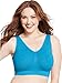 Just My Size Pure Comfort Women`s Seamless Wirefree Bra -, 6XL