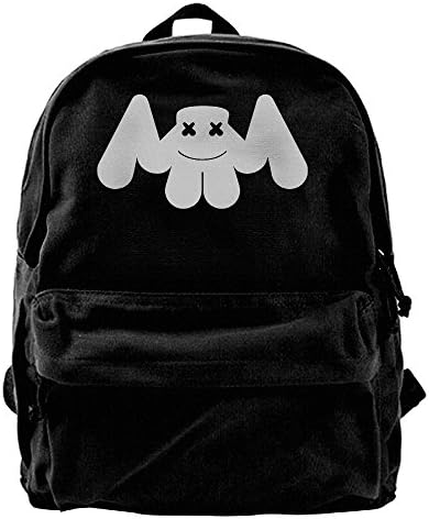 Marshmello Zedd Beautiful Now Casual Canvas Backpack School Travel Bag