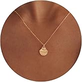 Plenky Gold Necklace for Women-14K Gold Plated Bow,Dragon,Shell, Palm Tree, Seahorse, Conch Shell,Sardines, Cowboy Boot,Bat,Bunny Pendant Beachy Jewelry for Women Gifts