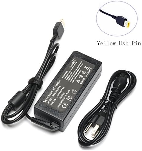 CANRY 65W AC Power Adapter For Lenovo Thinkpad S3 S5 X230S 230U X240 X300S T440 T440P E431 E531 Lenovo Yoga 13 Yoga 11S Yoga 2 K4350 K2450 K4450 Z505 Power Supply (20V 3.25A)