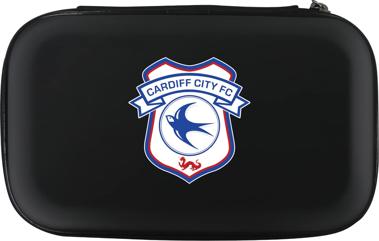 Darts Corner Officially Licensed Cardiff City Football Club Bluebirds FC Case, Crest, Logo (W622)