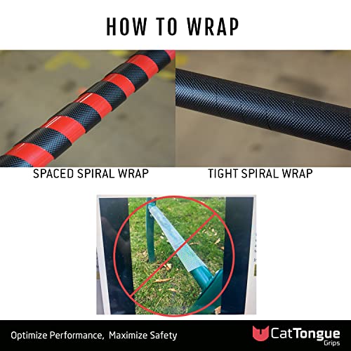 CATTONGUE GRIPS NonAbrasive Grip Tape Heavy Duty Waterproof Anti Slip