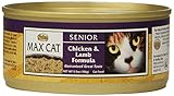 NUTRO MAX CAT Senior Chicken and Lamb Formula Canned Cat Food (Pack of 24)